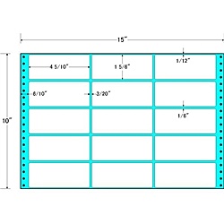【貨物輸送無料】オリエント刷り上げる M15T タックフォームラベル 15in×10in 15面付(1入れもの500折)【店卸し資産引き合い:お取り寄せ】| 下げ札 消印 居敷き 消印刷り上げる 印刷者 自作
