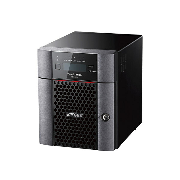 【送料無料】 バッファロー TS5420DN2404 TeraStation TS5420DNシリーズ 4ドライブNAS 24TB 【在庫目安:僅少】| NAS RAID レイド