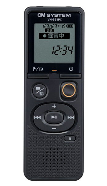 【在庫目安:あり】【送料無料】 OLYMPUS VN-551PC BLK OM ICレコーダー Voice-Trek （ブラック）