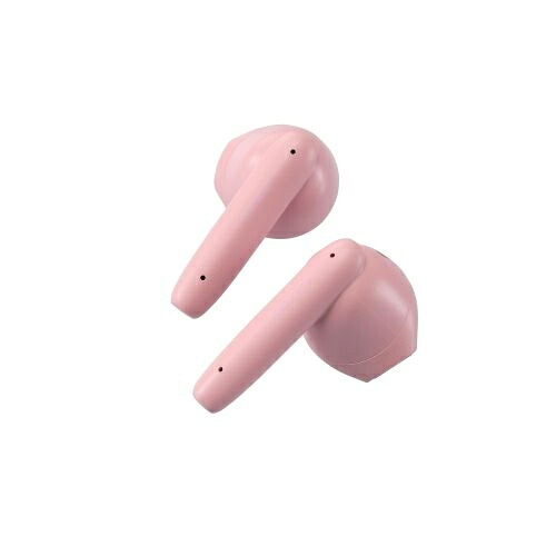 【送料無料】 ELECOM LBT-TWS17PN Bluetoothイヤホン/ 完全ワイヤレス/ AAC対応/ 低遅延モード/ セミオープン/ タッチセンサー/ ピンク 【在庫目安:お取り寄せ】