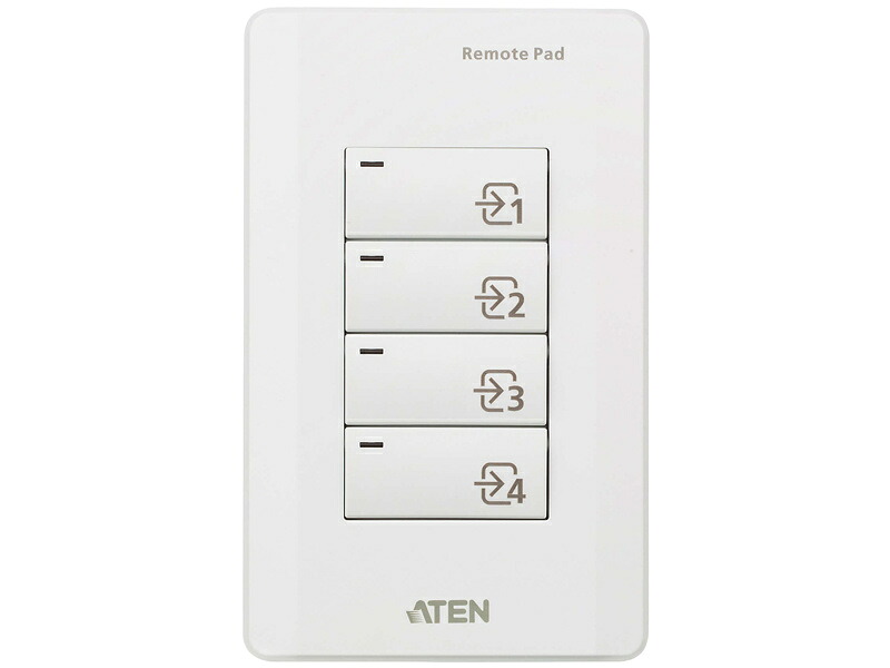 【送料無料】 ATEN VPK104 4ボタン接点リモートパッド 【在庫目安:お取り寄せ】