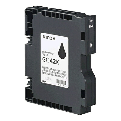 【送料無料】 リコー 515926 RICOH SGカートリッジ ブラック GC42K 【在庫目安:僅少】| インク インクカートリッジ インクタンク 純正 純正インク