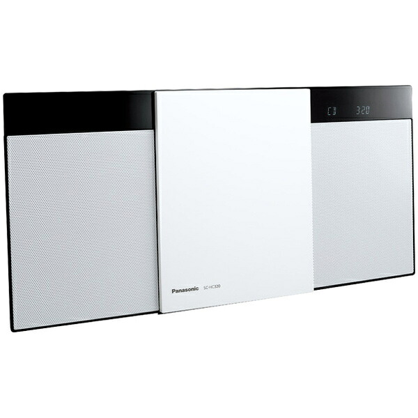 【貨物輸送無料】Panasonic SC-HC320-W コンパクトステレオシステム （白いこと）【店卸し資産引き合い:お取り寄せ】