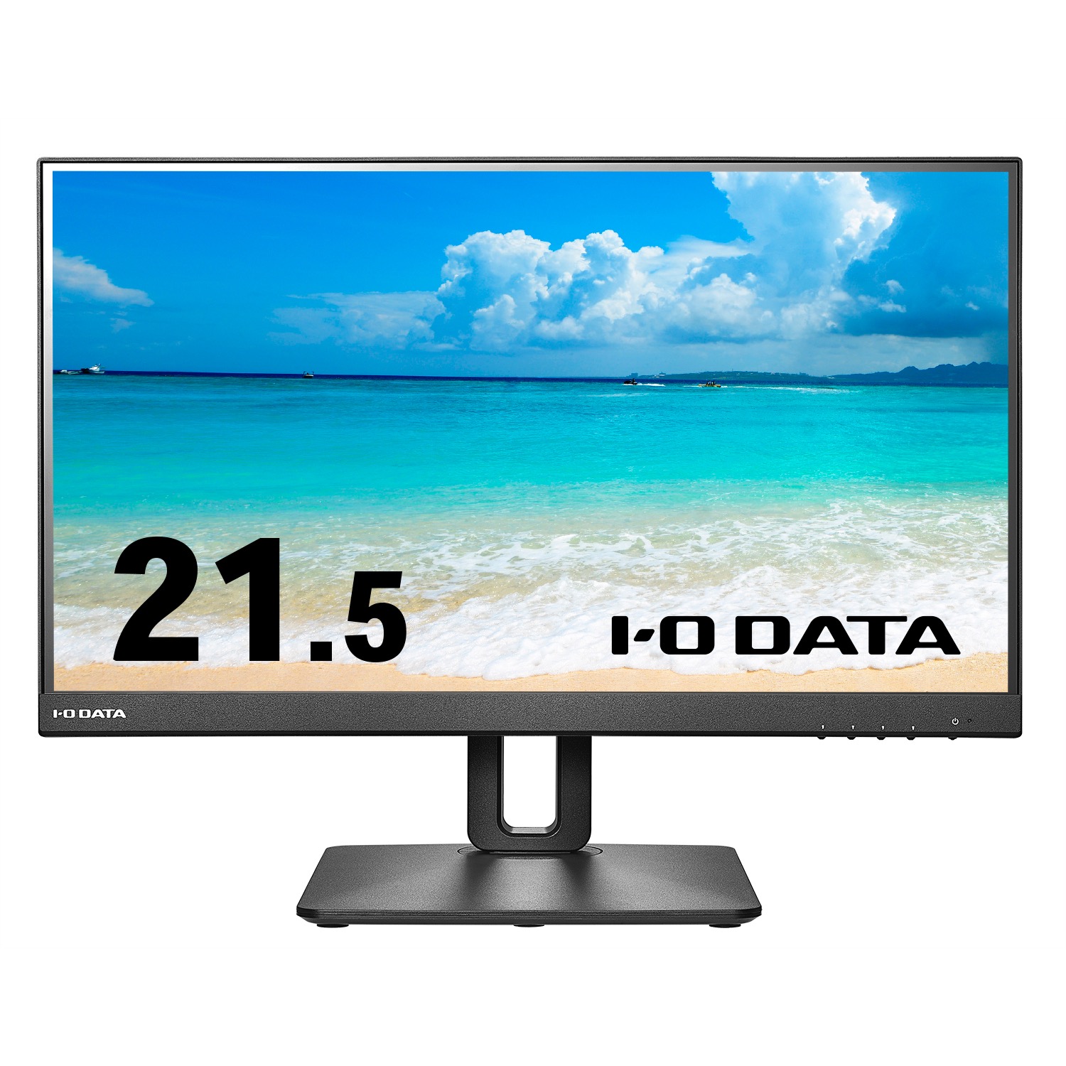 【在庫目安:あり】【送料無料】アイオーデータ EX-D221SV-F ワイド液晶ディスプレイ 21.5型/ 1920&times;1080/ HDMI、DisplayPort/ ブラック/ スピーカー：あり/ 見やすい位置に調整できる/ 100Hz対応＆フリースタイルスタンド｜PC＆家電《CaravanYU 店》