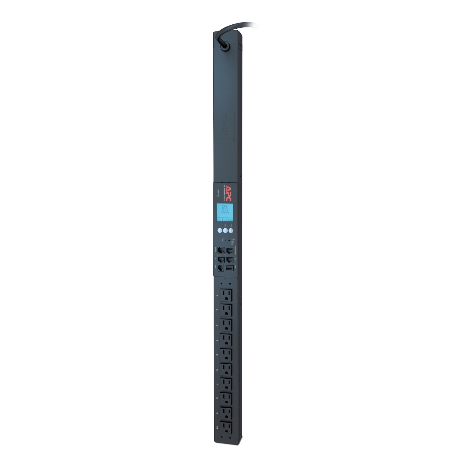 【貨物輸送無料】シュナイダーエレクトリック AP8831 Rack PDU 2G、Metered、ZeroU、15A、100-120V、(10) 5-15【店卸し資産準拠集団:お取り寄せ】| 事務室 事務室調度品