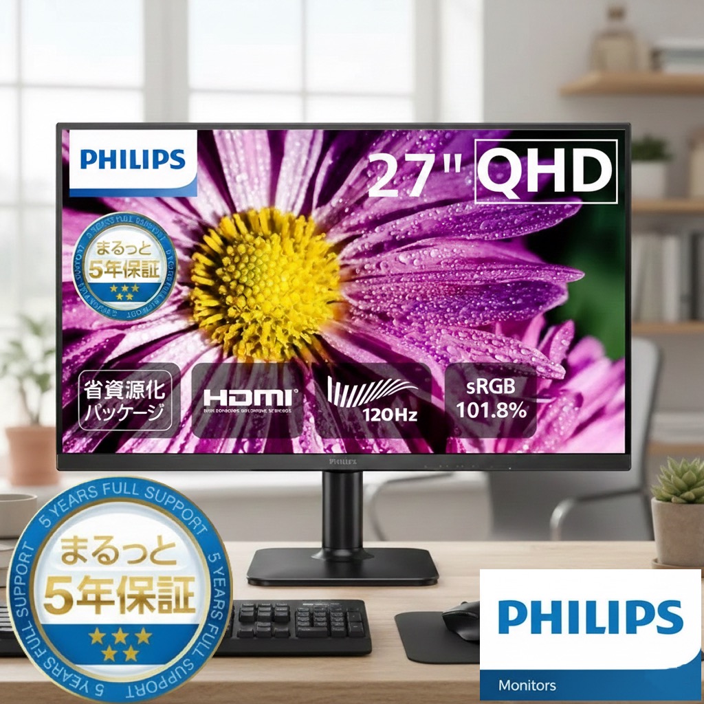 楽天市場】PHILIPS 液晶ディスプレイ PCモニター 27E1N5500E/11 (27