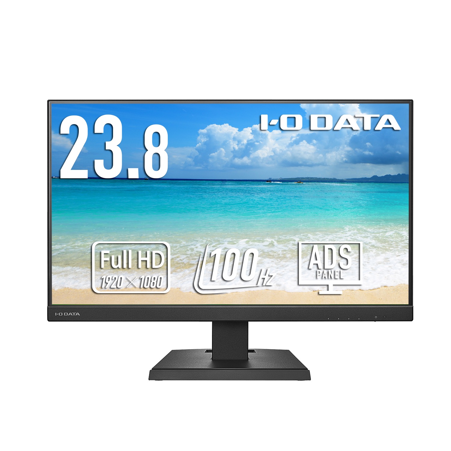 【在庫目安:あり】【送料無料】アイオーデータ EX-C242SDB ワイド液晶ディスプレイ 23.8型/ 1920×1080/ HDMI、DisplayPort、USB Type-C/ ブラック/ スピーカー:あり/ 100Hz対応で視認性アップ!| 家電 ディスプレイ ディスプレー モニター モニタ|PC&家電《CaravanYU 店》