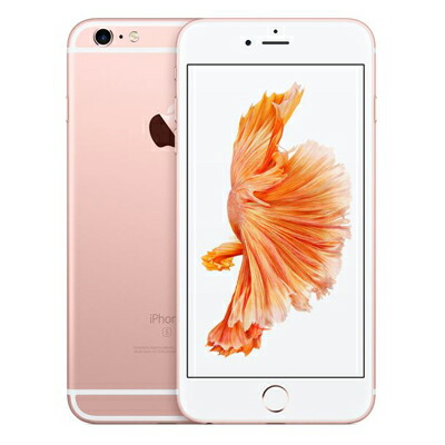 【中古】iPhone6s Plus A1687 (MKUG2J/A) 128GB さくら色ゴールド 【国内版SIM無償性】  Apple スマホ かっこ良い電話機 当社３ヶ月間引きうける 貨物輸送無料 イオシス