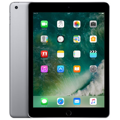 【第5時人】 iPad2017 Wi-Fi 32GB 間隔文字薄墨色 MP2F2J/A A1822  Apple 当社３ヶ月間引きうける 中古 イオシス