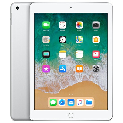 【SIMロック解除済】【第6世代】 docomo iPad2018 Wi-Fi+Cellular 32GB シルバー MR6P2J/A A1954 Apple 当社３ヶ月間保証 中古 イオシス｜中古スマホとタブレットのイオシス