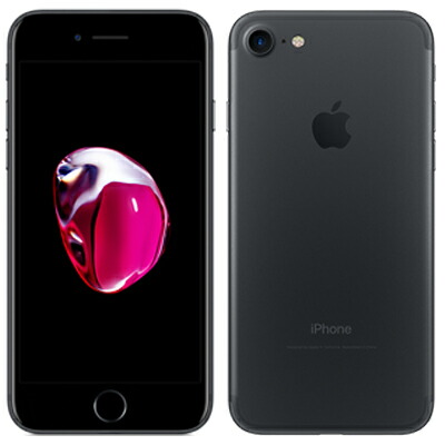 【中古】【SIM鍵を掛ける取り消す済】docomo iPhone7 A1779 (MNCE2J/A) 32GB 黒いこと  Apple スマホ かっこ良い電話機 当社３ヶ月間引き受ける 貨物輸送無料 イオシス
