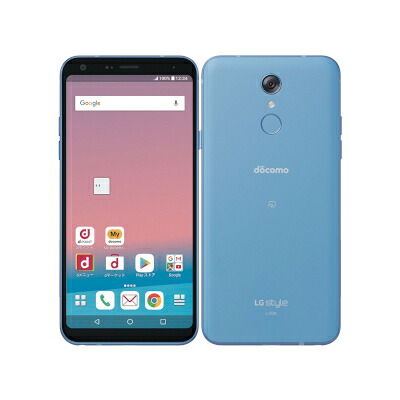 SIMフリー 本体 LG Style L-03K 64 GB 490G ブルー 楽天市場】SIMフリー 未使用LG style L-03K [ブルー/Blue] docomoから