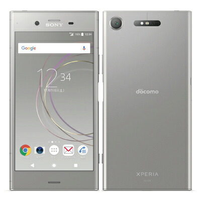 【SIM鍵を掛ける取り消す済】docomo Xperia XZ1 SO-01K Warm Silver SONY 当社３ヶ月間引き受ける 中古 イオシス