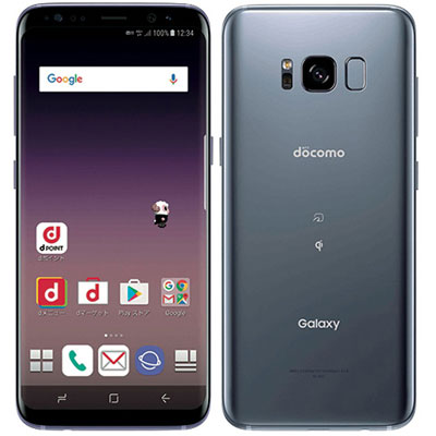 【SIM鍵を掛ける取り消す済】docomo Galaxy S8 SC-02J Orchid Gray SAMSUNG 当社３ヶ月間引き受ける 中古 イオシス