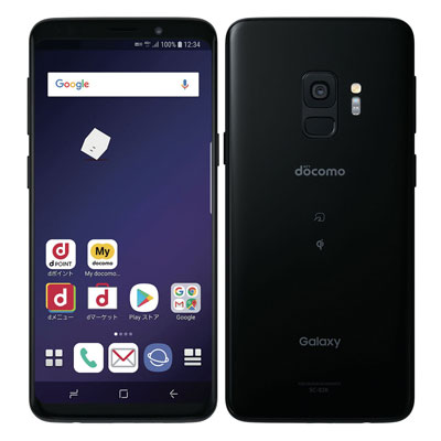 【SIMロック解除済】docomo Galaxy S9 SC-02K Midnight Black SAMSUNG 当社３ヶ月間保証 中古 イオシス｜中古スマホとタブレットのイオシス