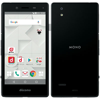 楽天市場 Simロック解除済 Docomo Mono Mo 01j Black Zte 当社３ヶ月間保証 中古 中古スマホとタブレット販売のイオシス 中古スマホとタブレットのイオシス