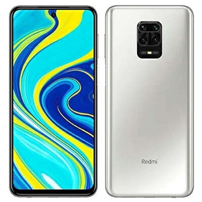 Xiaomi Redmi Note9S Dual-SIM Glacier White【ランダムアクセス記憶装置6GB ロム128GB 国内版 SIM無償性】 Xiaomi （小米） 当社６ヶ月引き受ける 未当て嵌める イオシス