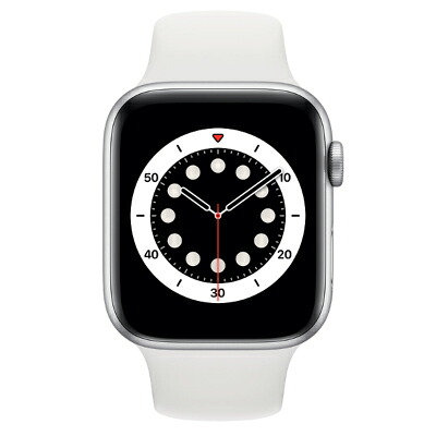 Apple Apple Watch Series6 44mm GPSモデル M00D3J/A A2292【シルバーアルミニウムケース/ホワイトスポーツバンド】 [中古] 【当社３ヶ月間保証】 イオシス｜中古スマホとタブレットのイオシス