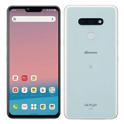 【SIM鍵を掛ける取りけす済】docomo LG style3 L-41A Aurora White LG陰電子 当社３ヶ月間引きうける 中古 イオシス