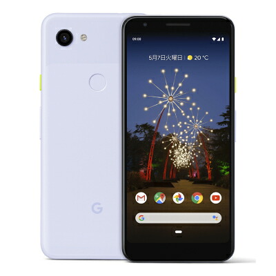 Google Pixel3a XL G020D Purple-ish【64GB 国内版 SIM無償性】 Google 当社３ヶ月間引き受ける 中古 イオシス