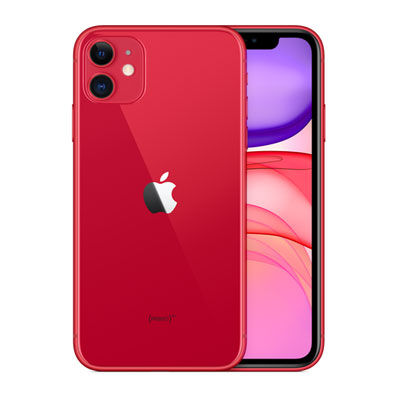 新作送料無料 au iPhone11 A2221 MWLV2J A 64GB レッド Apple 当社３