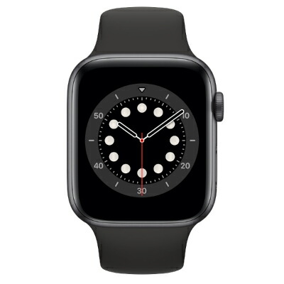 Apple Apple Watch Series6 44粍 GPS模範例 M00H3J/A A2292【スペースグレイアルミニウムケース/黒いこと運動競技ダンス楽隊】 [中古] 【当社３ヶ月間引き受ける】 イオシス