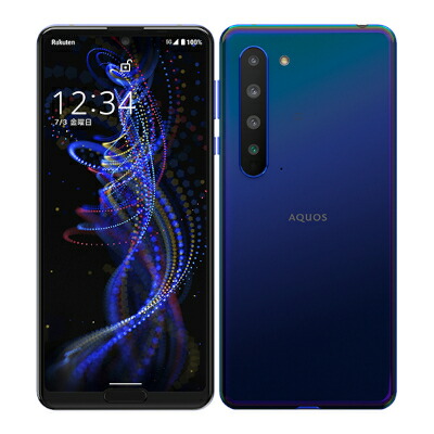 Aquos R5g Sh Rm14 Earth Blue 楽天版 Sharp 当社 ヶ月間保証 中古 中古スマホとタブレット販売のイオシス Antaraglobal Org