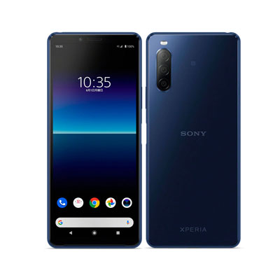 【SIM鍵を掛ける取り消す済】Y!mobile Xperia10 II A001SO Blue SONY 当社３ヶ月間引き受ける 中古 イオシス