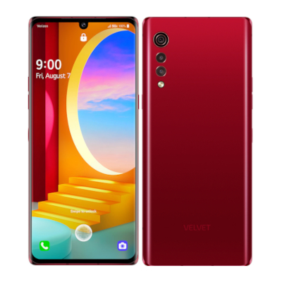 Lg Velvet 5g Lm G900n Aurora Red 韓国版 Simフリー Lg電子 当社 ヶ月間保証 中古 中古スマホとタブレット販売のイオシス Mozago Com