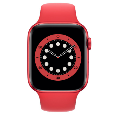 送料込・まとめ買い AppleWatchSeries6(GPSモデル) - 44mm red - 通販