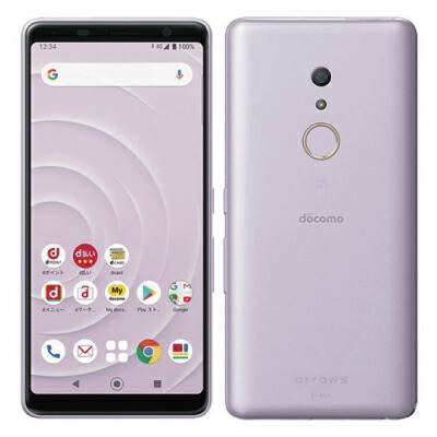 【SIM鍵を掛ける取り消す済】docomo arrows Be4 F-41A Purple FUJITSU 当社３ヶ月間引き請ける 中古 イオシス