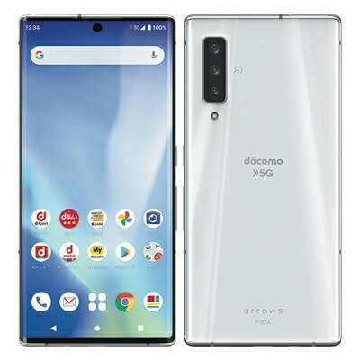 【SIM鍵を掛ける取り消す済】docomo arrows NX9 F-52A 白いこと FUJITSU 当社３ヶ月間引き請ける 中古 イオシス