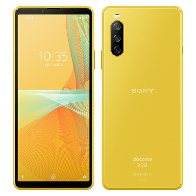 【SIM鍵を掛ける取りけす済】docomo Xperia10 III 5G SO-52B Yellow SONY 当社３ヶ月間引き受ける 中古 イオシス