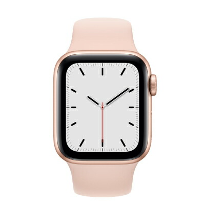 Apple Apple Watch SE 40粍 GPS+Cellular模範例 MYEH2J/A A2355【ゴールドアルミニウムケース/ピンクサンドスポーツバンド】 [中古] 【当社３ヶ月間引き受ける】 イオシス