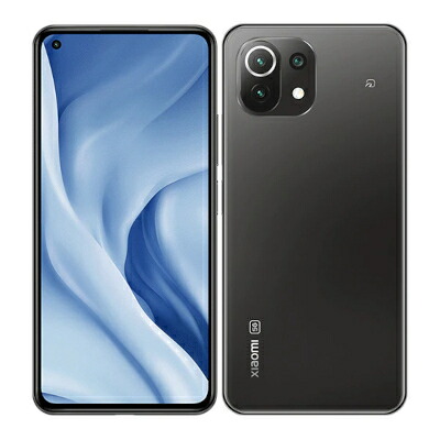 Xiaomi Mi11 lite 5G Truffle Black【ランダムアクセス記憶装置6GB/ロム128GB 国内版SIM無償性】 Xiaomi （小米） 当社３ヶ月間引き受ける 中古 イオシス