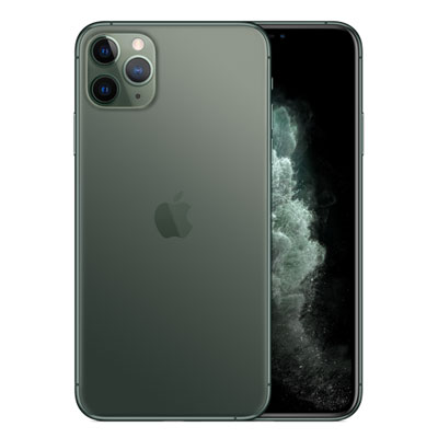 【中古】【SIMロック解除済】au iPhone11 Pro Max A2218 (MWHH2J/A) 64GB ミッドナイトグリーン Apple スマホ スマートフォン 当社３ヶ月間保証 送料無料 イオシス｜中古スマホとタブレットのイオシス