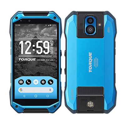 激安特価 Au Torque G04 Kyv46 Blue Kyocera 当社３ヶ月間保証 中古 Fucoa Cl