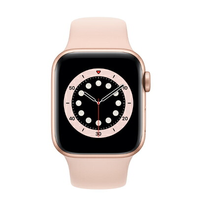 Apple Apple Watch Series6 40粍 GPS模範例 MG123J/A A2291【ゴールドアルミニウムケース/ピンクサンドスポーツバンド】 [中古] 【当社３ヶ月間引き受ける】 イオシス