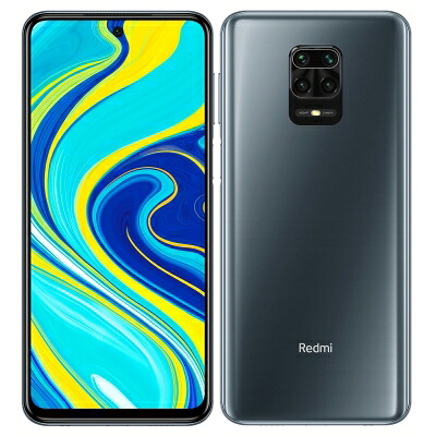 Xiaomi Redmi Note9S Dual-SIM Interstellar Grey【ランダムアクセス記憶装置4GB ロム64GB 国内版 SIM無償性】 Xiaomi （小米） 当社３ヶ月間引きうける 中古 イオシス
