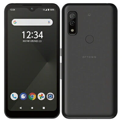 arrows We FCG01 ブラック【au版SIMフリー】 FCNT 当社３ヶ月間保証 中古 イオシス｜中古スマホとタブレットのイオシス