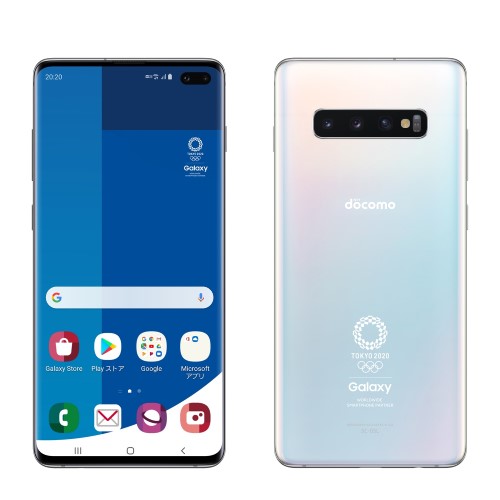 【SIM鍵を掛ける取り消す済】docomo Galaxy S10+ (Plus) (Olympic Games Edition) SC-05L プリズム白いこと SAMSUNG 当社３ヶ月間引き受ける 中古 イオシス