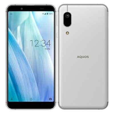 【SIM鍵を掛ける取り消す済】SoftBank AQUOS sense3 basic 907SH Silver SHARP 当社３ヶ月間引き受ける 中古 イオシス