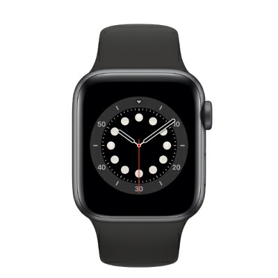Apple Apple Watch Series6 40粍 GPS+Cellular模範例 M06P3J/A A2375【スペースグレイアルミニウムケース/黒いこと運動競技ダンス楽隊】 [中古] 【当社３ヶ月間引き受ける】 イオシス