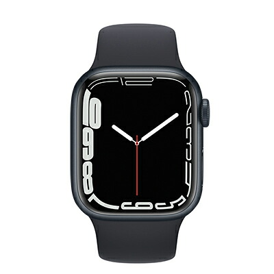 Apple Apple Watch Series7 41粍 GPS模範例 MKMX3J/A A2473【ミッドナイトアルミニウムケース/夜夜中運動競技ダンス楽隊】 [中古] 【当社３ヶ月間引き受ける】 イオシス