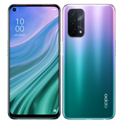 【SIM鍵を掛ける取りけす済】au OPPO A54 5G OPG02 ファンタスティックパープル OPPO 当社３ヶ月間引き受ける 中古 イオシス