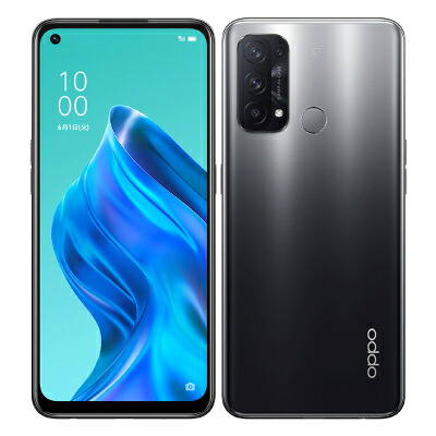 OPPO Reno5 A CPH2199 しろがね色黒いこと 【版 SIM無償性】 OPPO 当社３ヶ月間引きうける 中古 イオシス