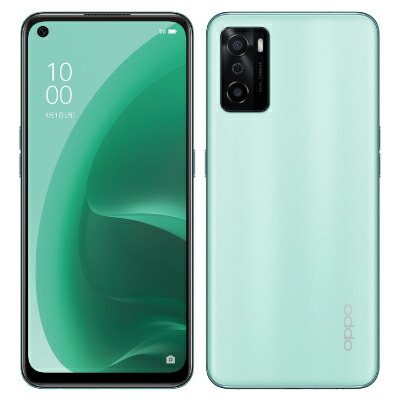 OPPO A55s 5G CPH2309 緑であること【国内版SIM無償性】 OPPO 当社３ヶ月間引き受ける 中古 イオシス
