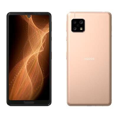 【SIM鍵を掛ける取り消す済】SoftBank AQUOS sense5G A004SH ライトカッパー SHARP 当社３ヶ月間引き受ける 中古 イオシス