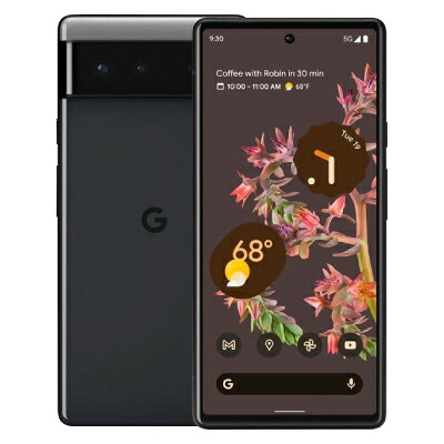 Google Pixel6 GR1YH 128GB Stormy Black【au版SIM無償性】 Google 当社３ヶ月間引き請ける 中古 イオシス
