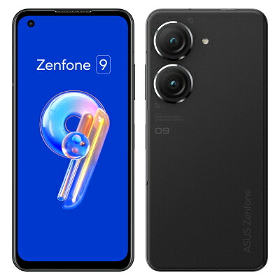 ASUS ZenFone9 AI2202 ミッドナイトブラック【8GB/128GB 国内版 SIMフリー】 ASUS 当社３ヶ月間保証 中古 イオシス｜中古スマホとタブレットのイオシス